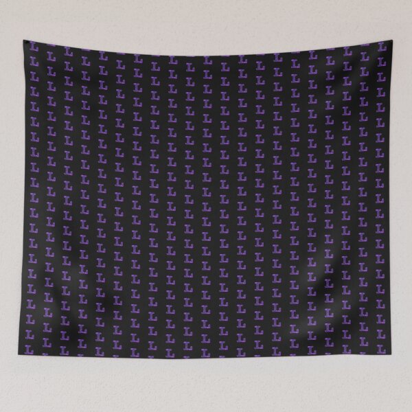 Item preview, Letter L Alphabet Purple Marble Abstract Monogram designed and sold by AMSonArt.