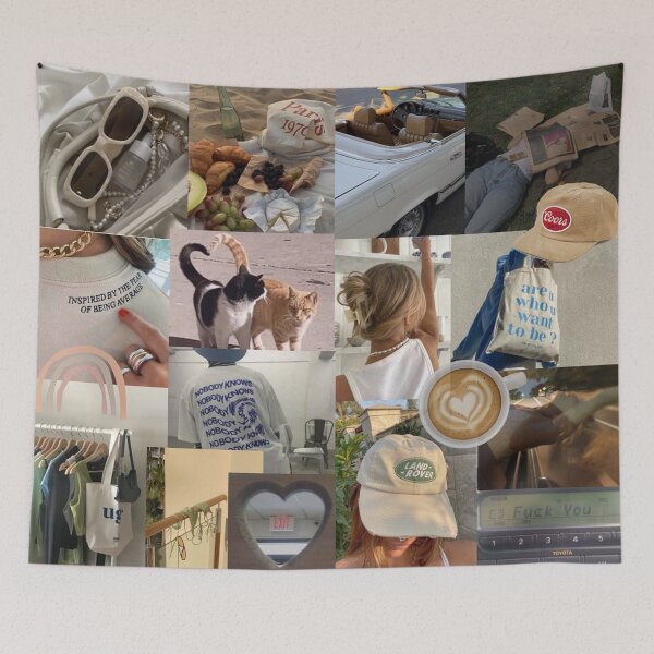 Item preview, neutrals collage designed and sold by morgananjos.