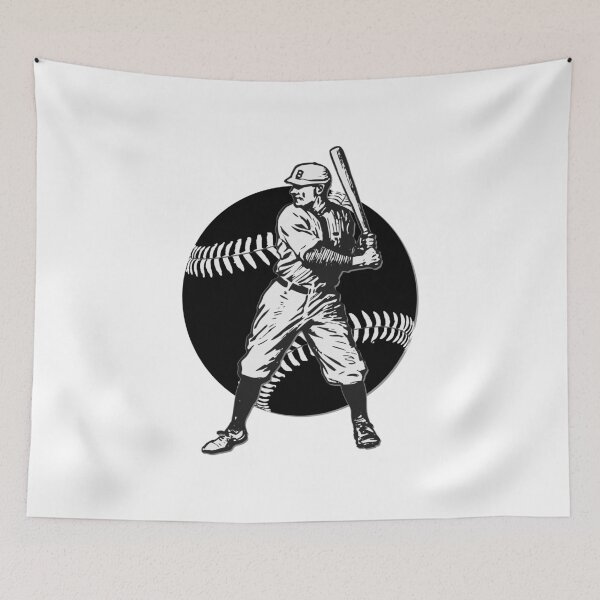 Item preview, Vintage Baseball Hitter designed and sold by Holydusty.