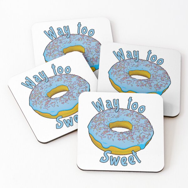 Item preview, Way Too Sweet (Blue) designed and sold by BananaPengoMan.