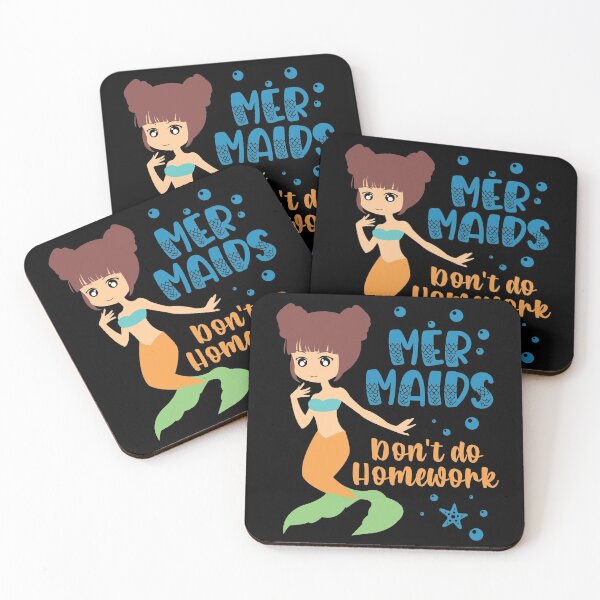 Item preview, Mermaids do not do homework designed and sold by Kidzz.