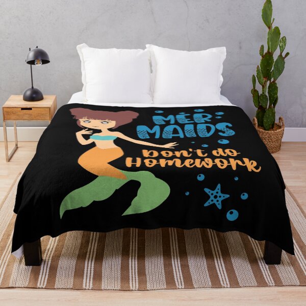 Item preview, Mermaids do not do homework designed and sold by Kidzz.