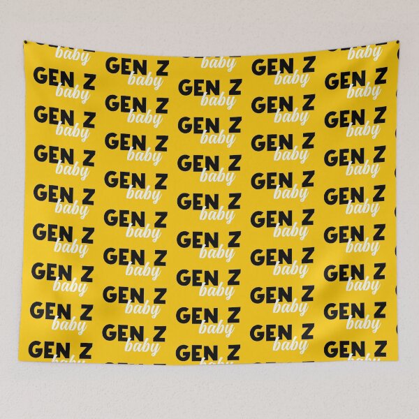 Item preview, Gen Z Baby - on Yellow designed and sold by VicEllisArt.