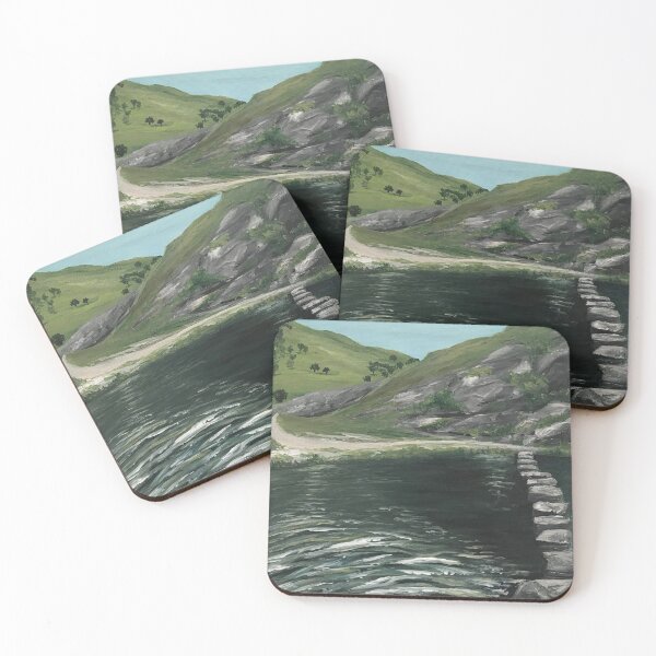 Item preview, Stepping Stones Acrylic Painting designed and sold by hmdturner.