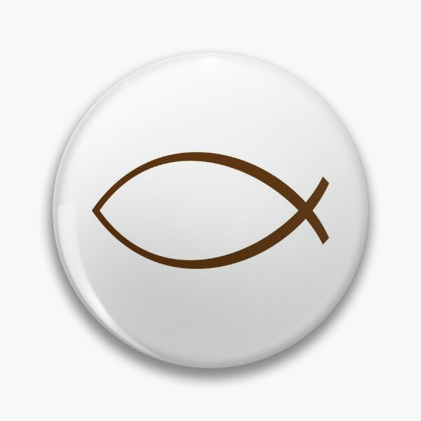 Item preview, Jesus Fish (Ichthys) designed and sold by icdeadpixels.