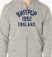 Britpop Zipped Hoodie