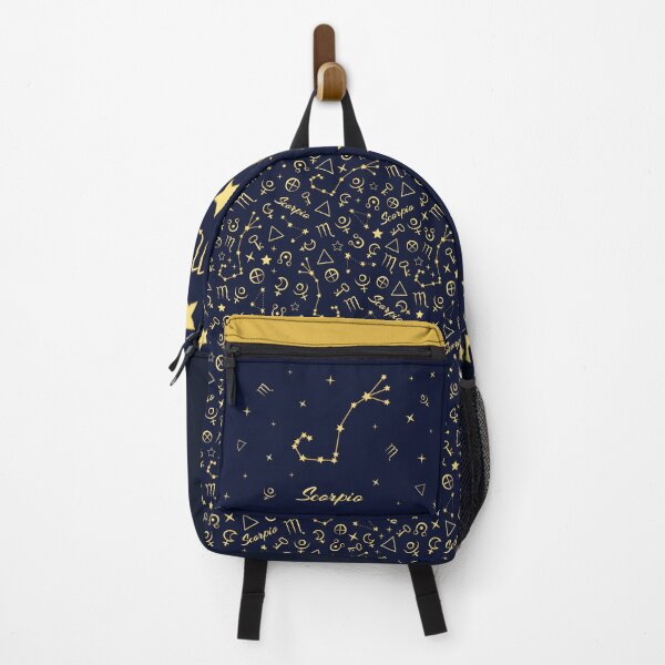 Item preview, Scorpio Night - Astrological and Astronomical pattern with Scorpio Constellation, Symbols and Stars designed and sold by Astrowl-.
