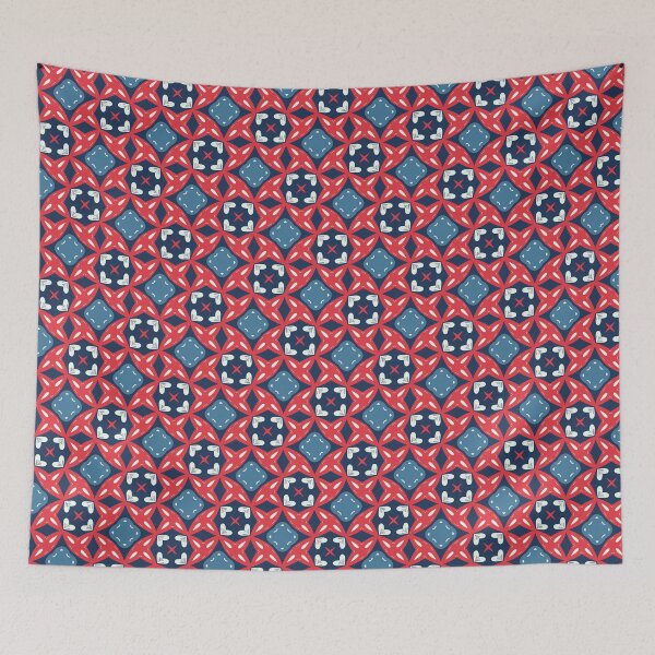 Item preview, American USA Geometric Series in Red, White and Blue Patriotic Patterns designed and sold by cozycaroline.