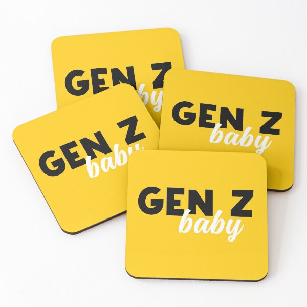 Item preview, Gen Z Baby - on Yellow designed and sold by VicEllisArt.