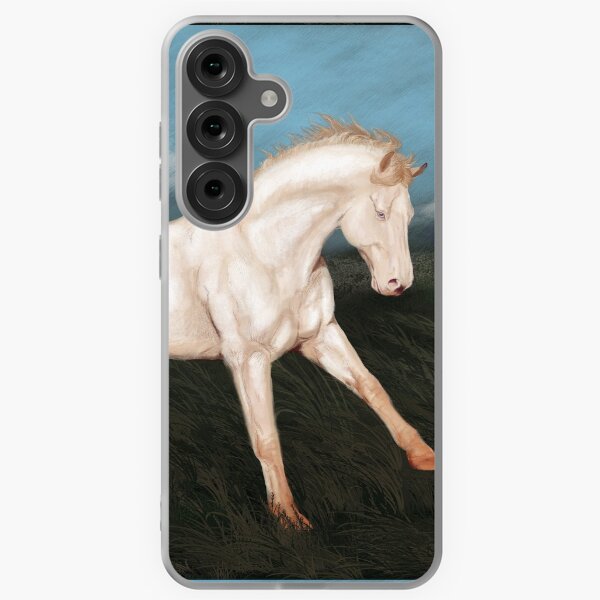 Aperçu de l'œuvre Cheval Quarter Horse Perlino au galop créée et vendue par KJL90.