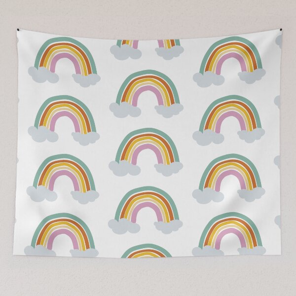 Item preview, Organic Boho Rainbow Artwork  designed and sold by ReVibing.