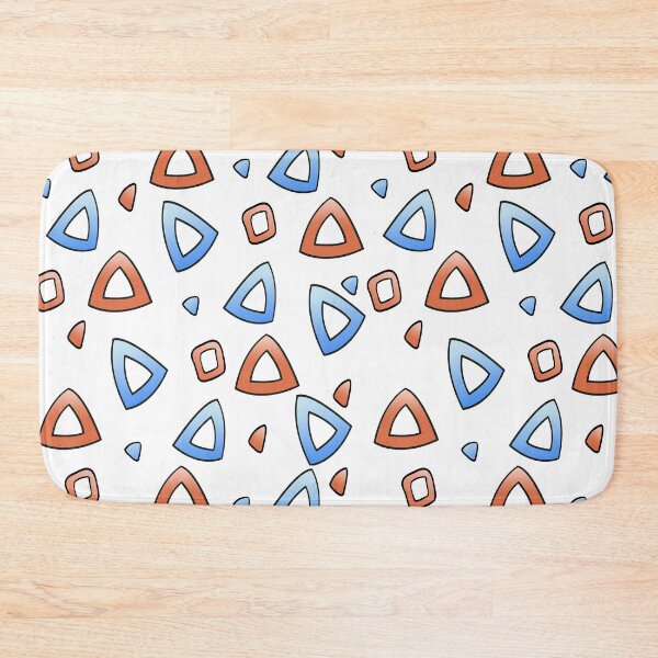 Togepi Inspired Print - Chiposaurus Bath Mat