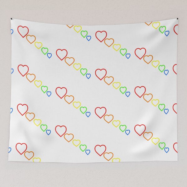 Item preview, Rainbow Hearts  designed and sold by C-Evolve.