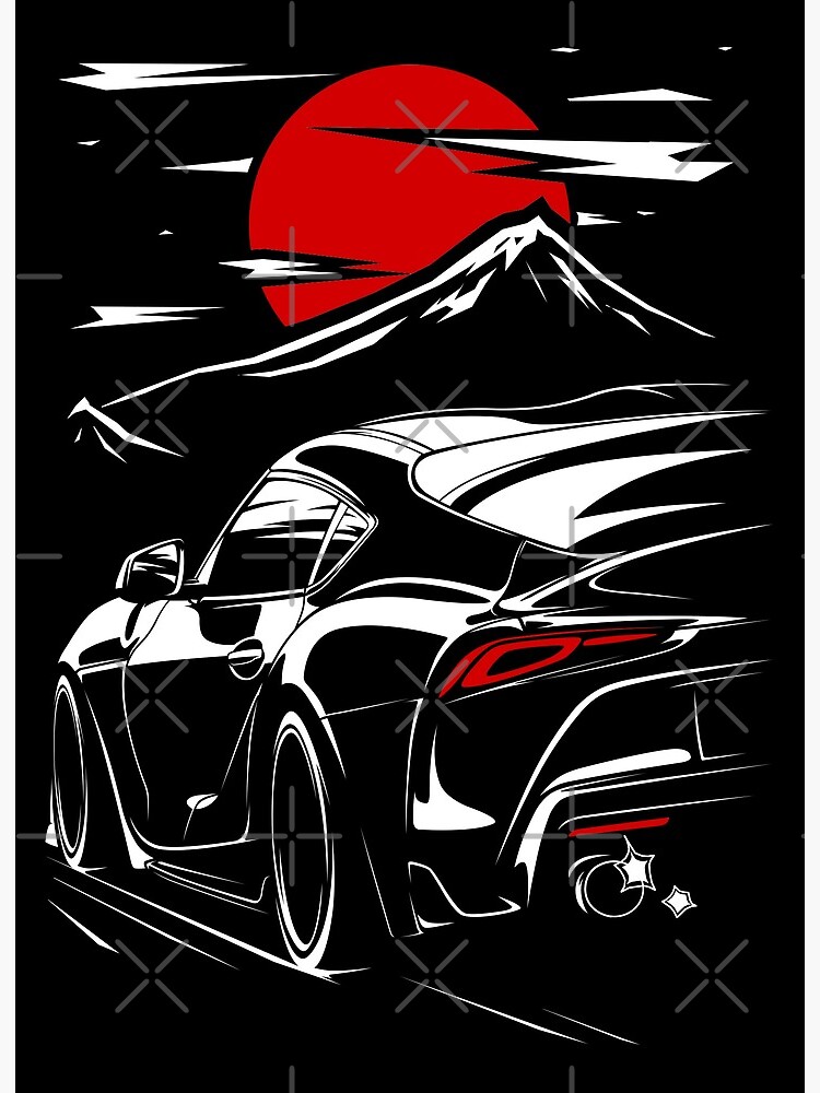 アディクション　GRスープラ　漫画風（？） アディクション GRスープラ 漫画風（？） ラジコン・ドローン
