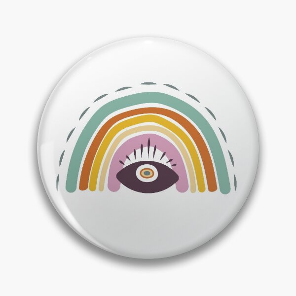 Artikelvorschau, Boho Third Eye Abstrakter Regenbogen entworfen und verkauft von ReVibing.