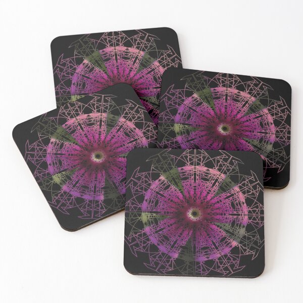 Item preview, Black magic flower mandala  designed and sold by Craft-Qasba .