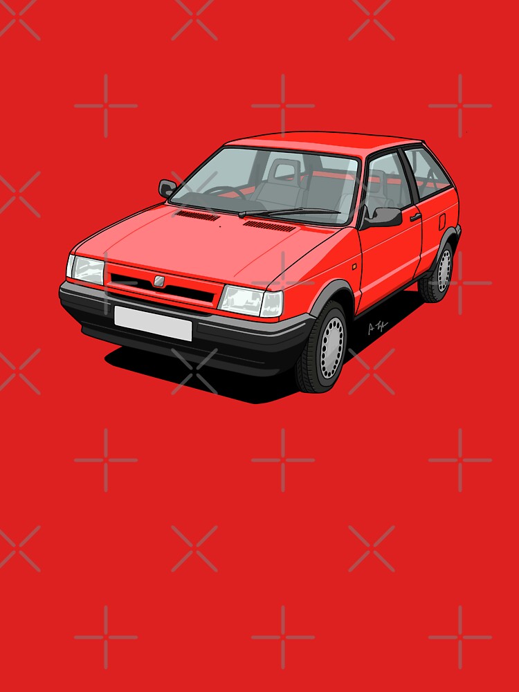Spanish Supermini - 90s Red by motornationgame