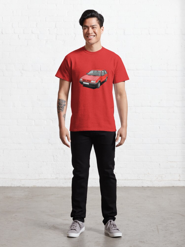 Alternate view of Spanish Supermini - 90s Red Classic T-Shirt