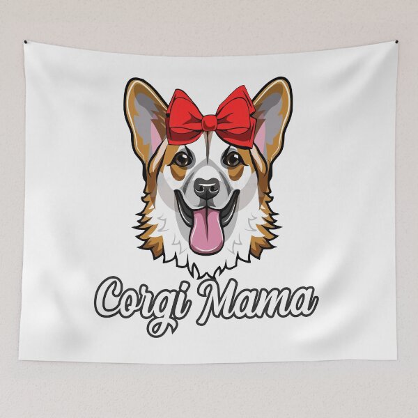 Artikelvorschau, Corgi-Mutter: Pembroke Welsh Corgi, Corgi-Liebhaber entworfen und verkauft von remonss.