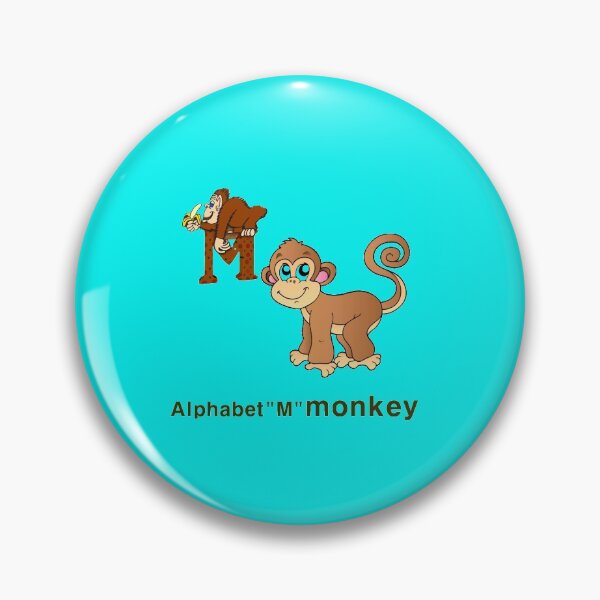 Item preview, Alphabet study "M" monkey designed and sold by mostheristore.