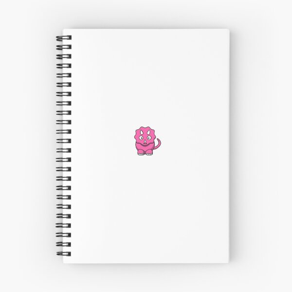 Item preview, pink triceratops  designed and sold by Broken Antler Designs .