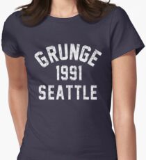 Grunge Women's Fitted T-Shirt