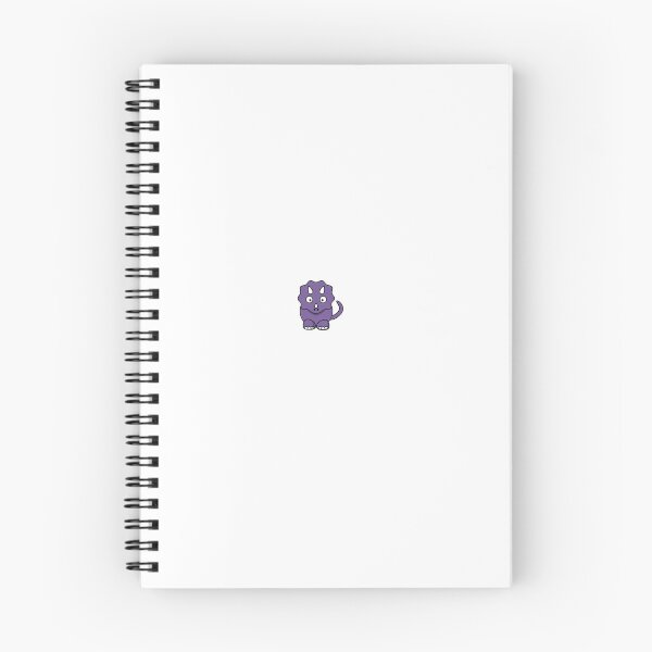 Item preview, purple triceratops  designed and sold by Broken Antler Designs .