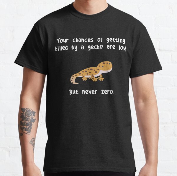 Item preview, Never Zero Gecko designed and sold by Clara Hollins.