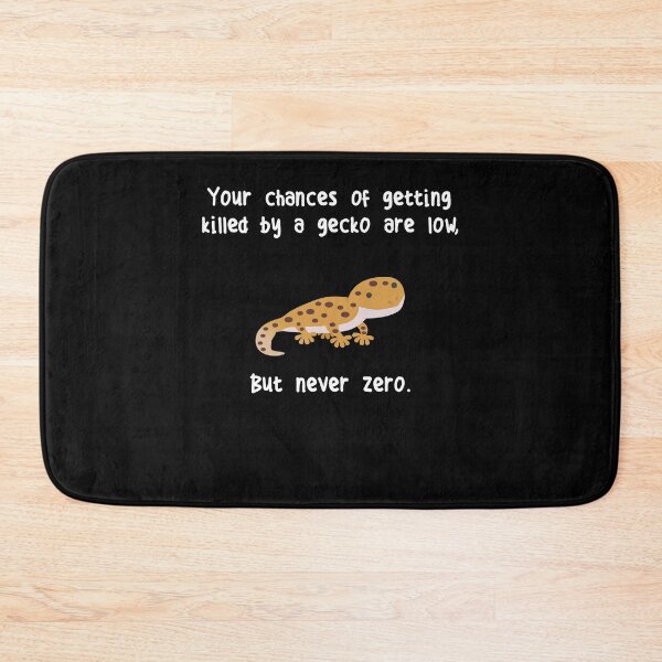 Item preview, Never Zero Gecko designed and sold by Clara Hollins.