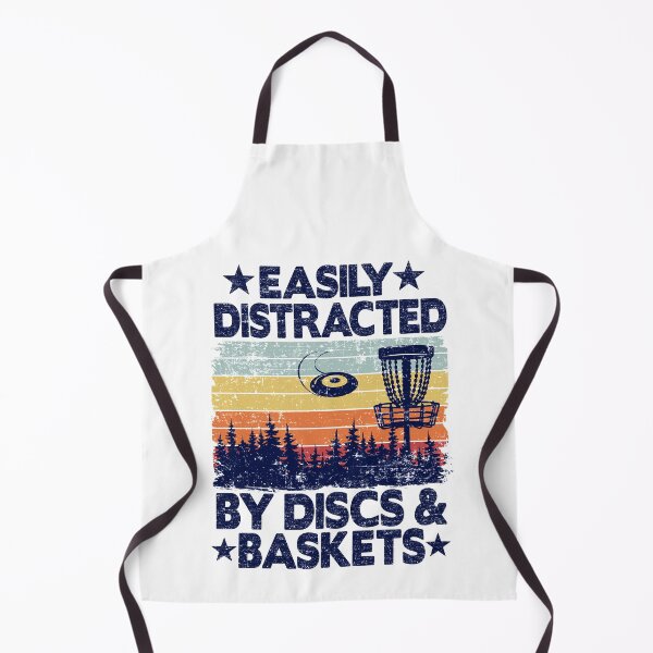 Item preview, Easily Distracted By Discs & Baskets Disc Golf Gift designed and sold by Stronzi.