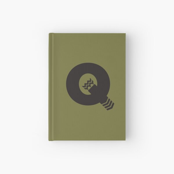 Q is for Quiver - Black Hardcover Journal
