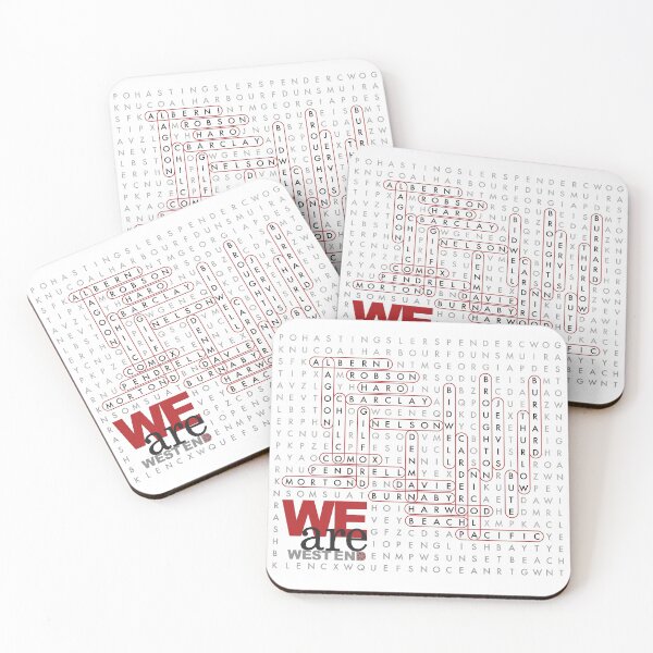 Item preview, West End WordSearch and Map designed and sold by WeAreWestEnd.