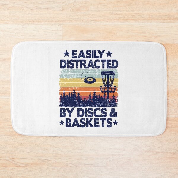 Item preview, Easily Distracted By Discs & Baskets Disc Golf Gift designed and sold by Stronzi.