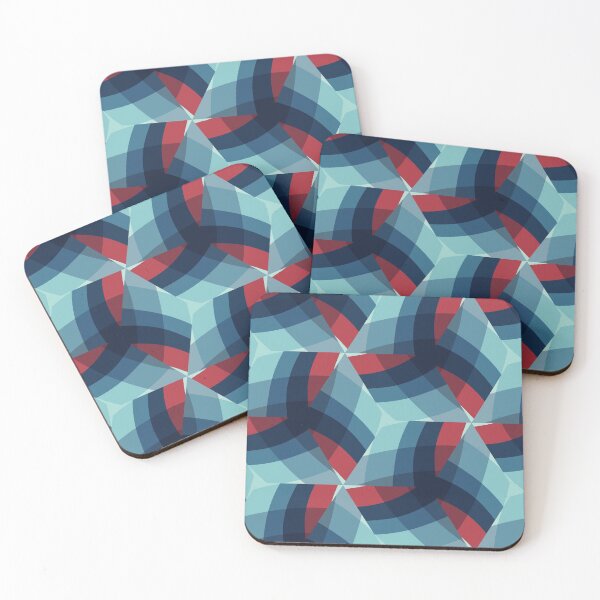 Item preview, American USA Geometric Series in Red, White and Blue Patriotic Patterns designed and sold by cozycaroline.
