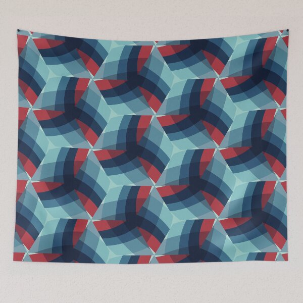 Item preview, American USA Geometric Series in Red, White and Blue Patriotic Patterns designed and sold by cozycaroline.