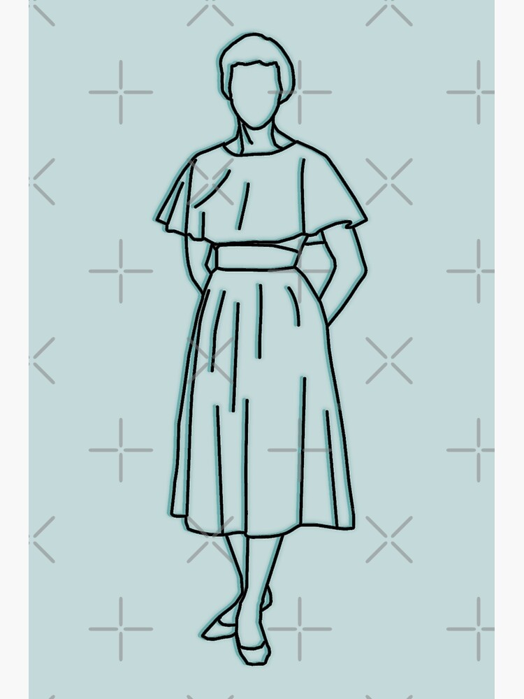 maria blue dress sound of music The Sound of Music print, Julie Andrews as Maria art print, with mount –  Gordon Bruce Fine Art main image 0