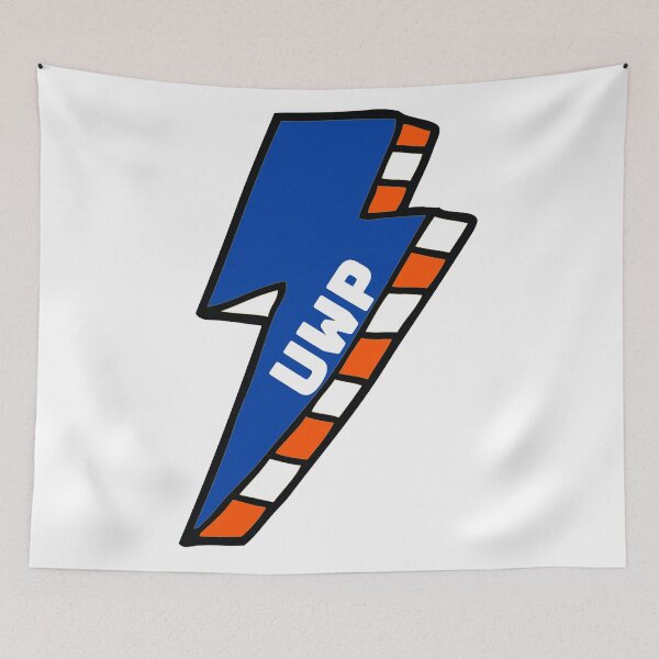 Item preview, UWP University of Wisconsin Platteville Lightning Bolt designed and sold by kkosmicki.