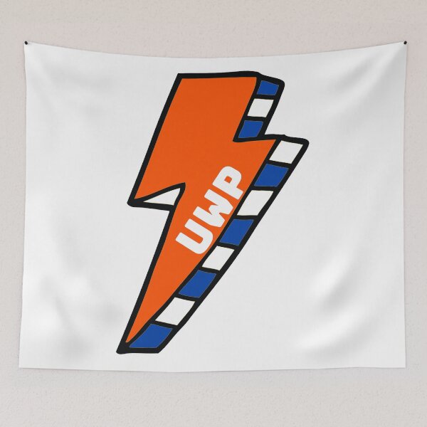 Item preview, UWP University of Wisconsin Platteville Lightning Bolt designed and sold by kkosmicki.