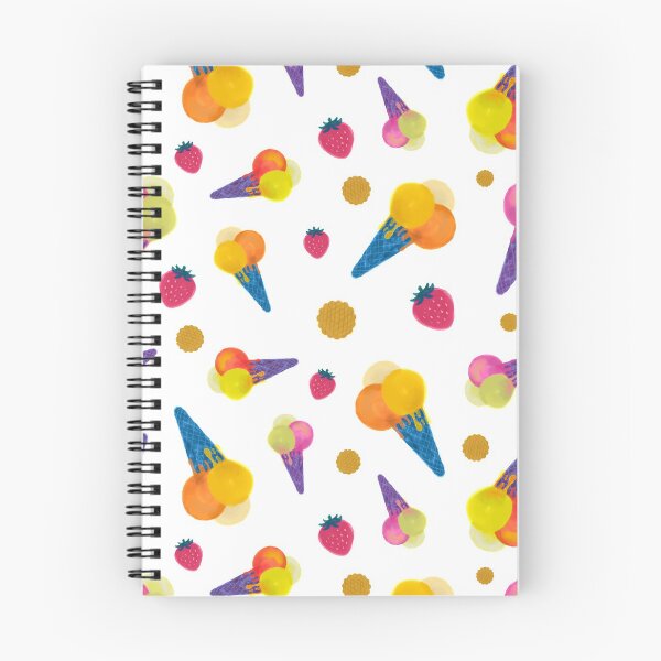 Item preview, Icecream seamless pattern design designed and sold by Leya6.