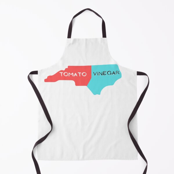 Item preview, North Carolina BBQ barbeque map designed and sold by TheWaterBirds.