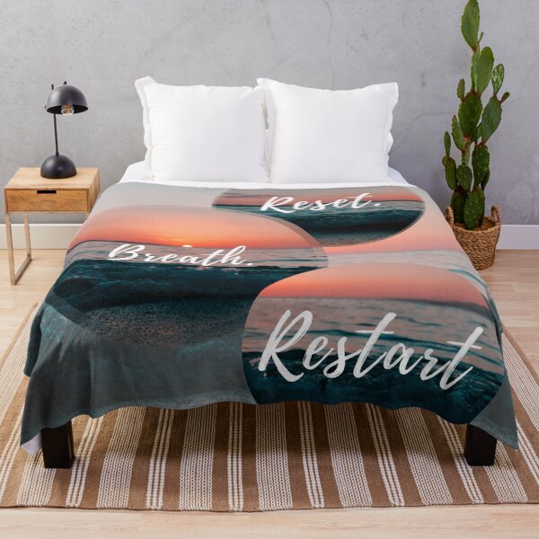 Item preview, Reset. Breath. Restart designed and sold by ThePeaceCHop.
