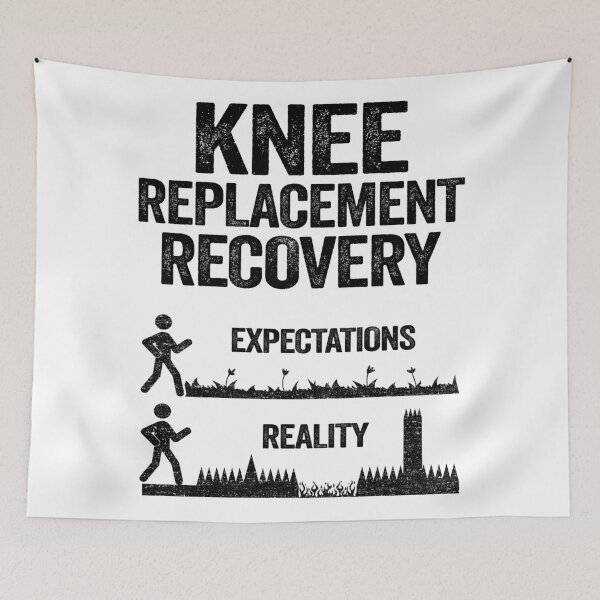 Item preview, Knee Replacement Recovery Expectations Reality designed and sold by Stronzi.