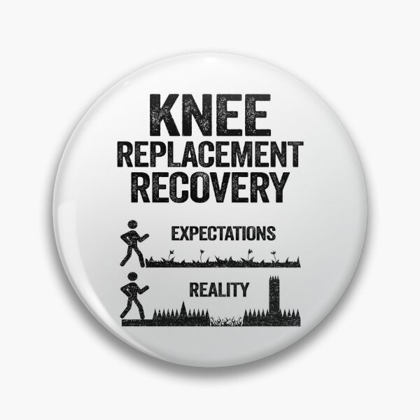 Item preview, Knee Replacement Recovery Expectations Reality designed and sold by Stronzi.