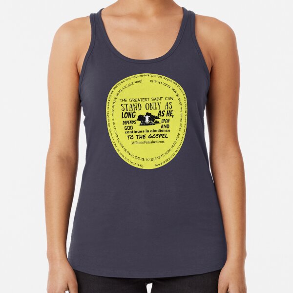 Saint - Christian Racerback Tank Top