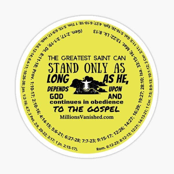 Saint - Christian Glossy Sticker