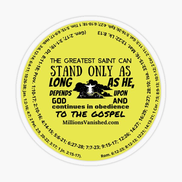 Saint - Christian Transparent Sticker