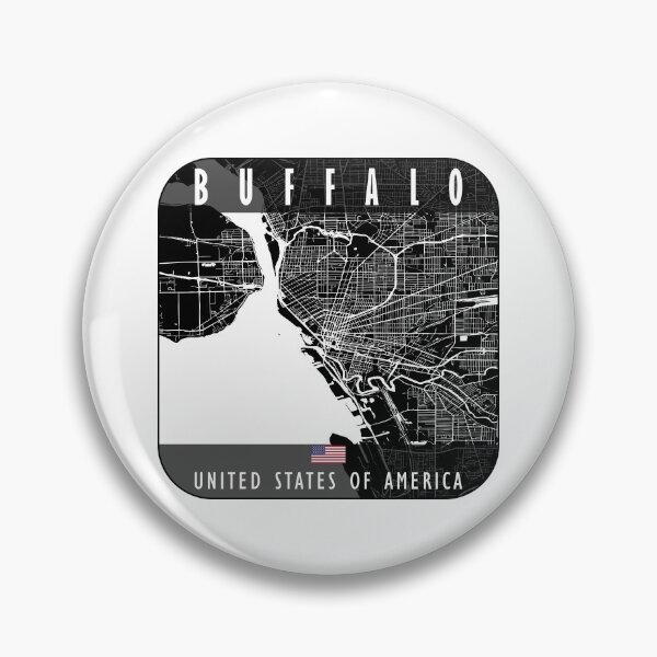 Item preview, BUFFALO MAP USA designed and sold by hatimelhag.