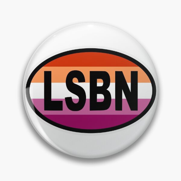 Item preview, Lesbian Pride Flag Oval Bumper Sticker designed and sold by cangurojoe.