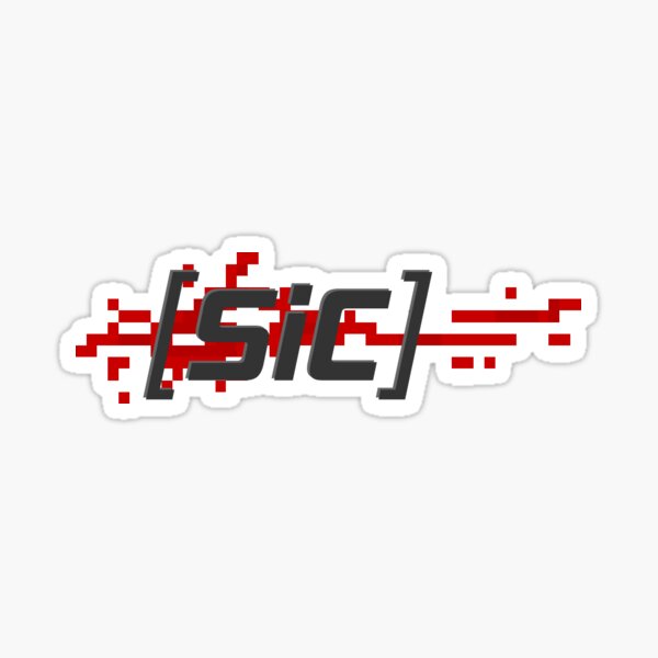 SiC Logo Stuff Sticker