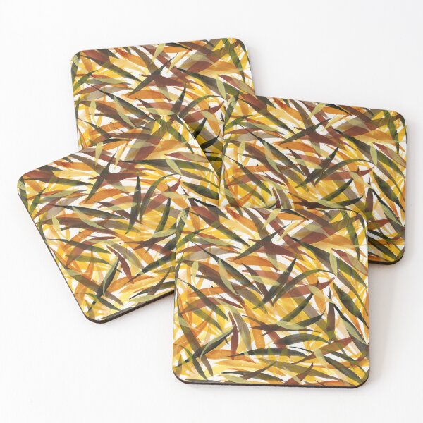 Item preview, Golden Leaf Print designed and sold by Jyn Branik.